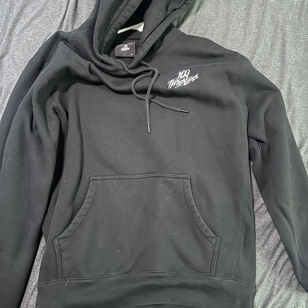 100 Thieves Black Hoodie